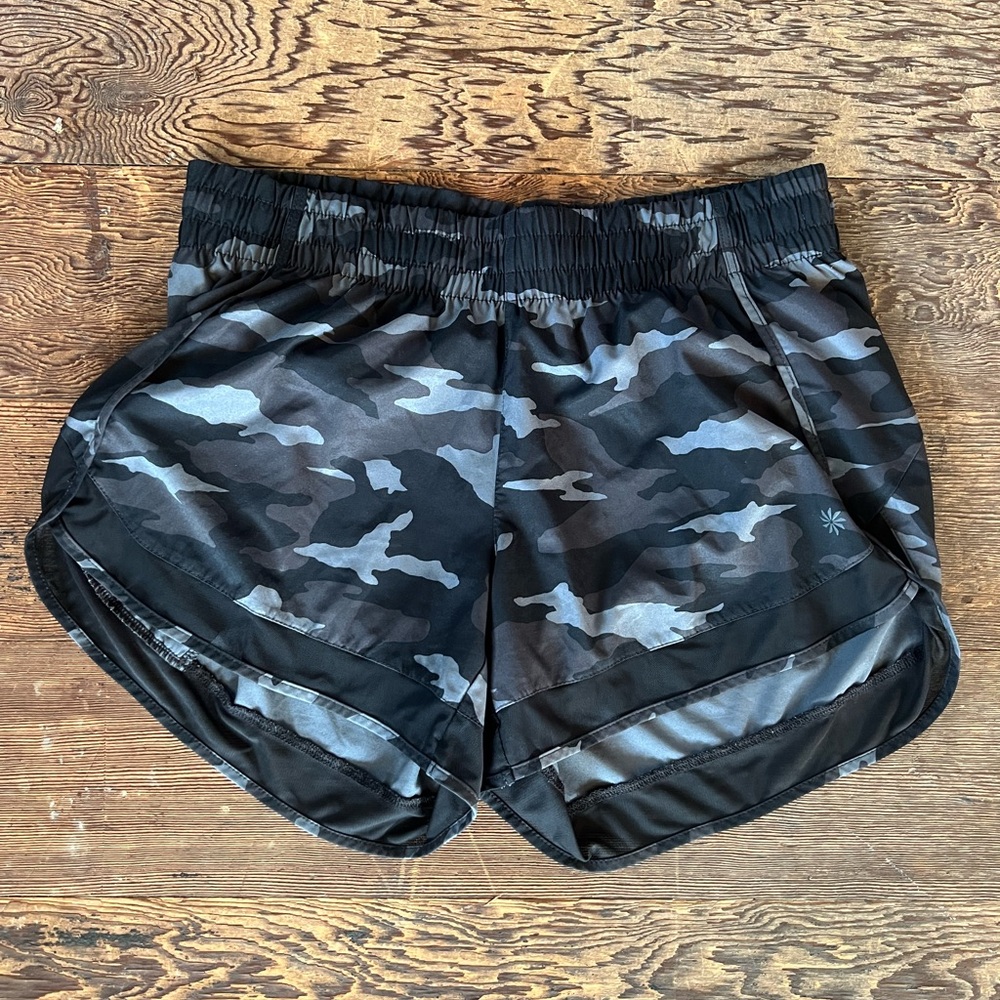 Athleta Camouflage Athletic Shorts
